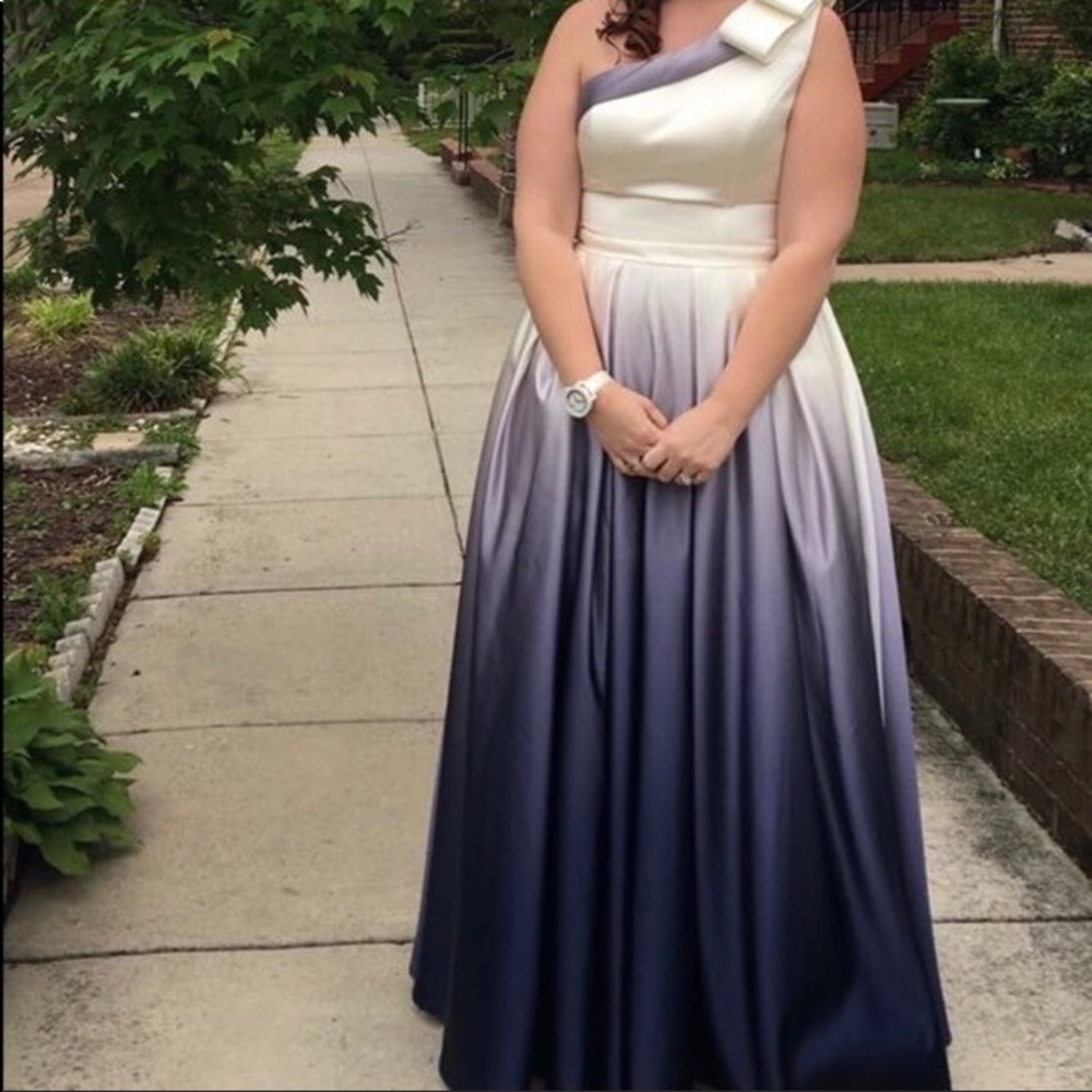 Ashley Lauren Ombré Gown